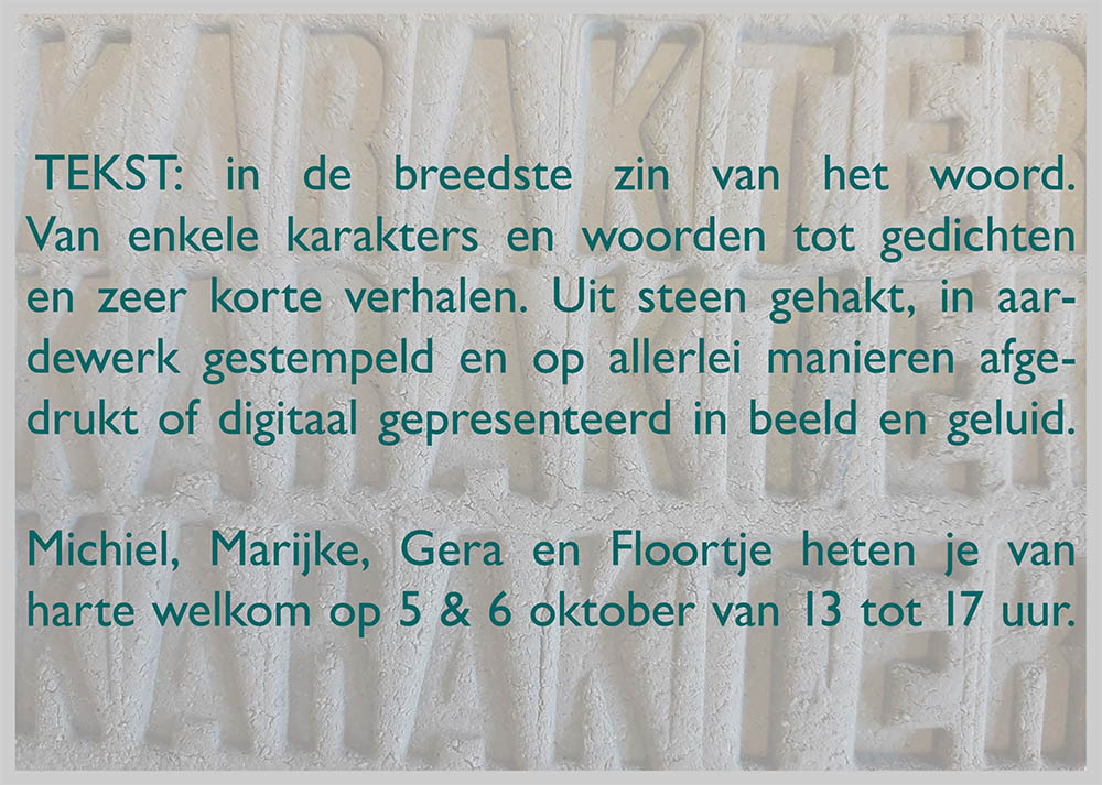Karakter dig achter