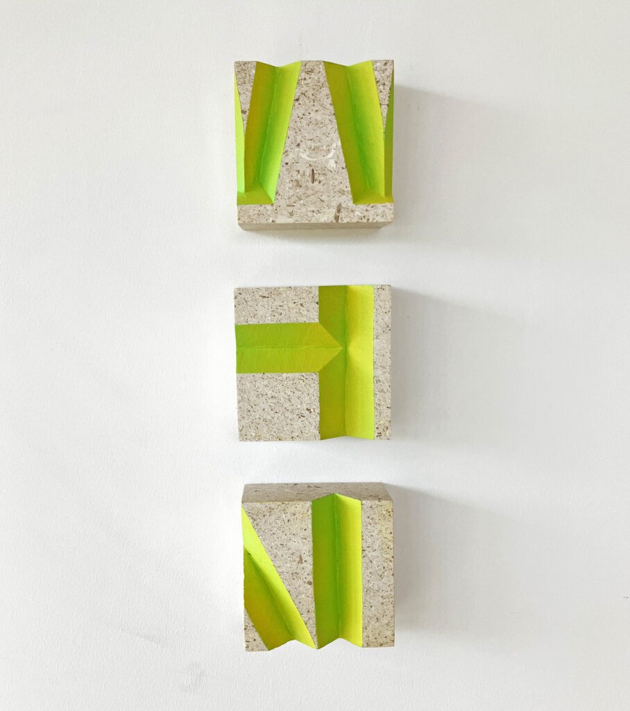 Michiel Deylius wandobjecten Fragmentum 10x10x5cm